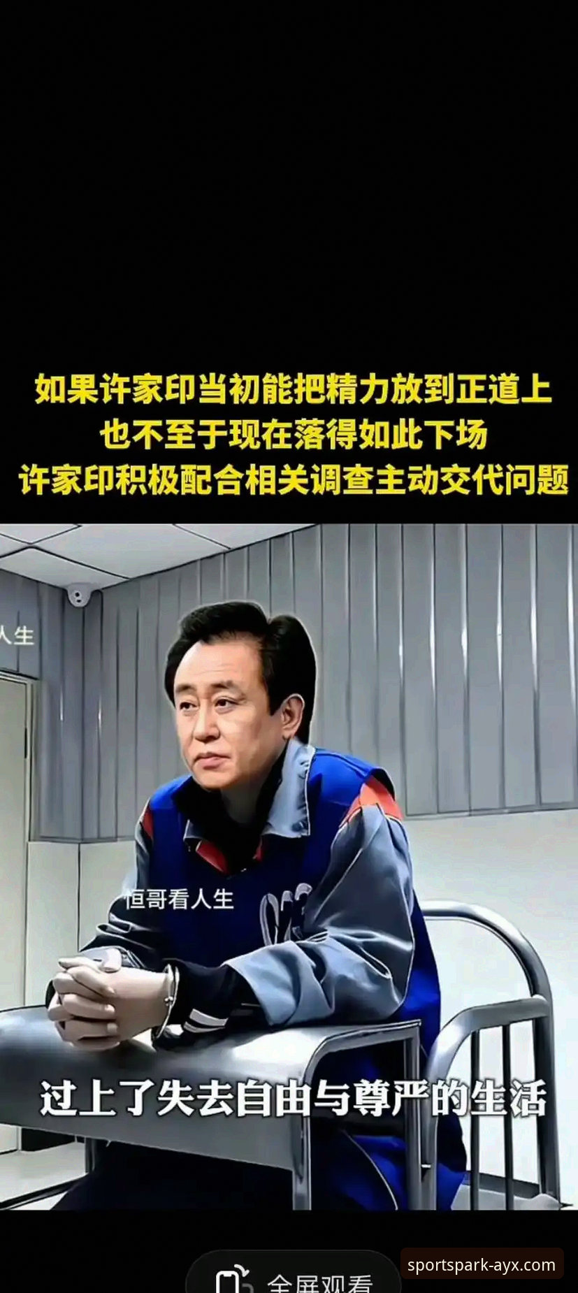 AYX体育平台玩法怎么下载 从“金元足球”到法律审判:许家印与恒大足球兴衰的深度解析