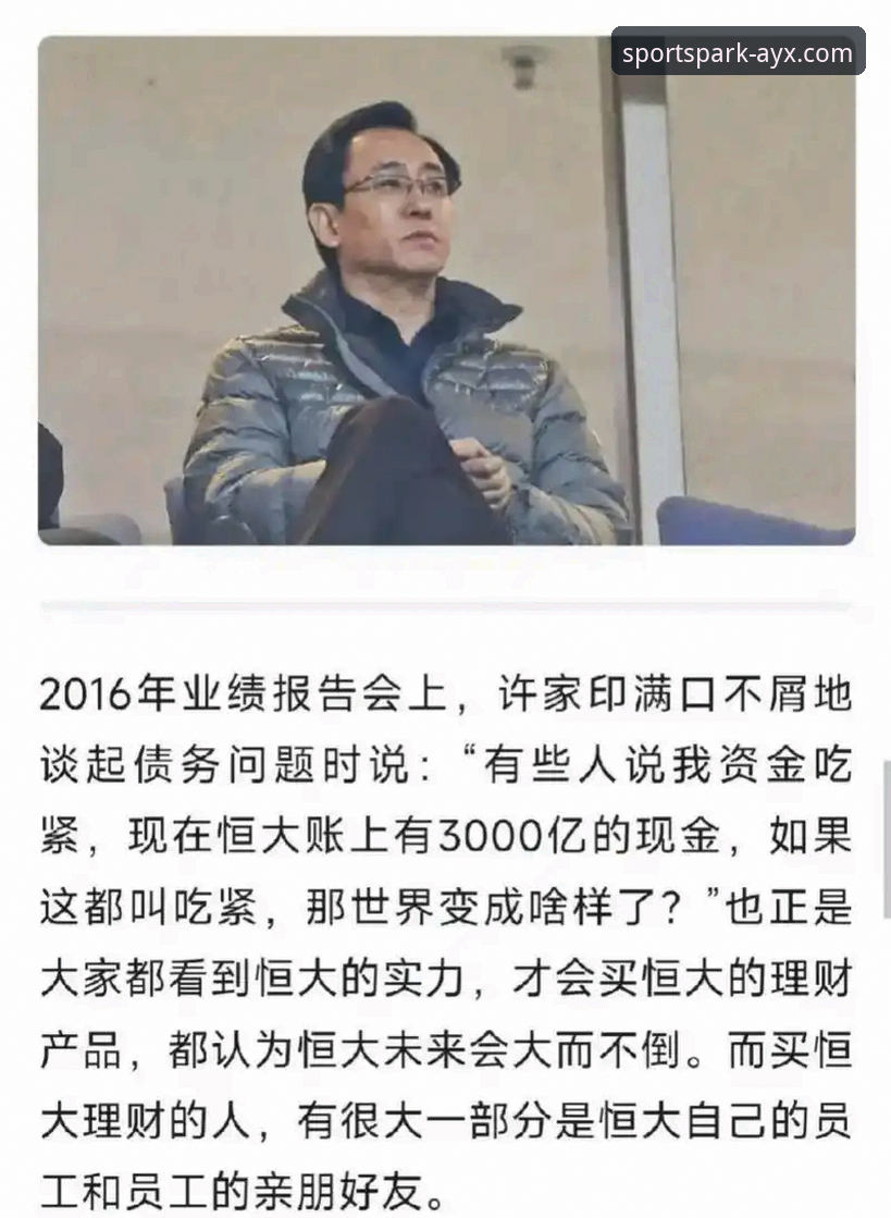 AYX体育平台玩法怎么下载 从“金元足球”到法律审判:许家印与恒大足球兴衰的深度解析